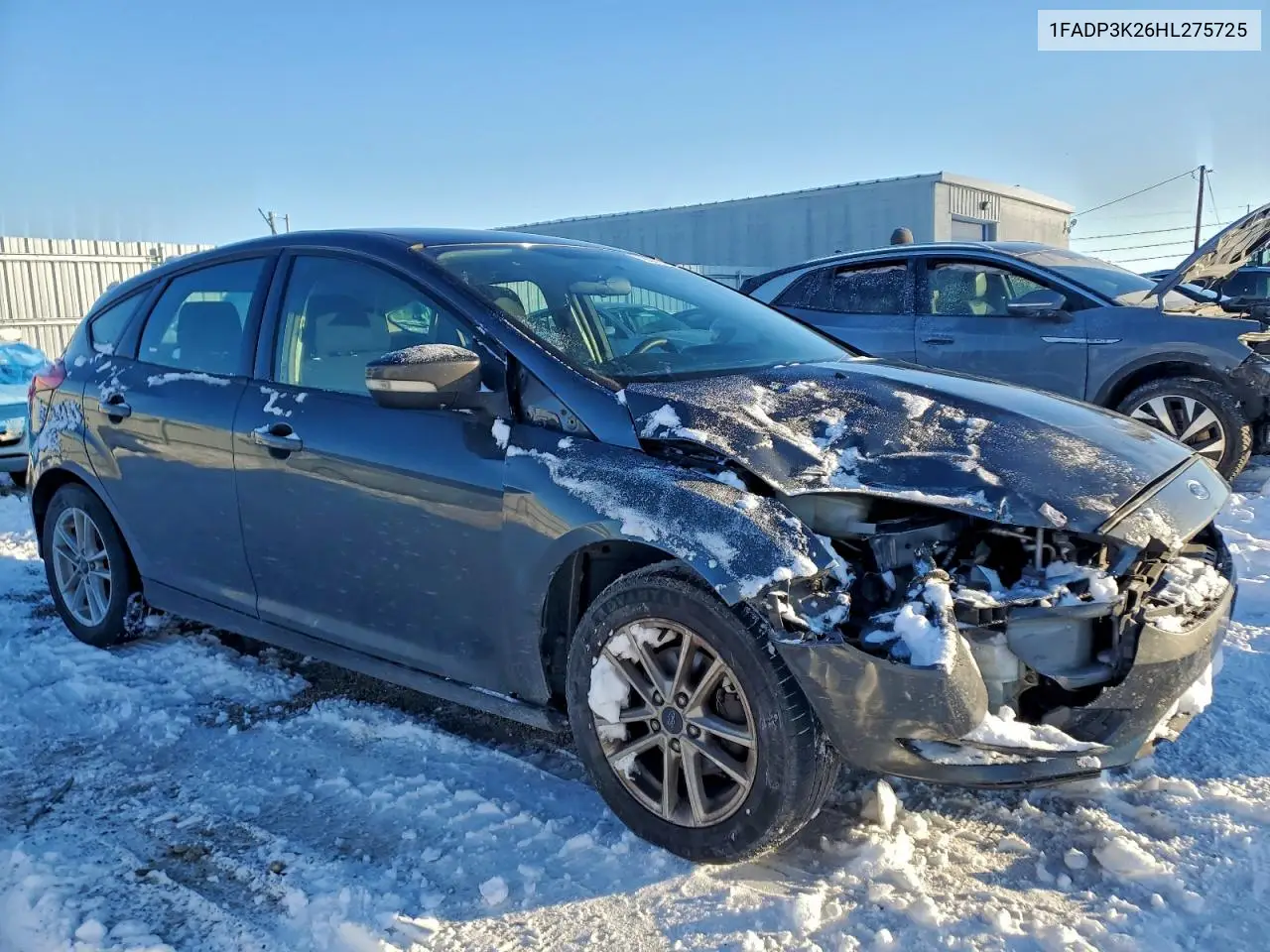 1FADP3K26HL275725 2017 Ford Focus Se