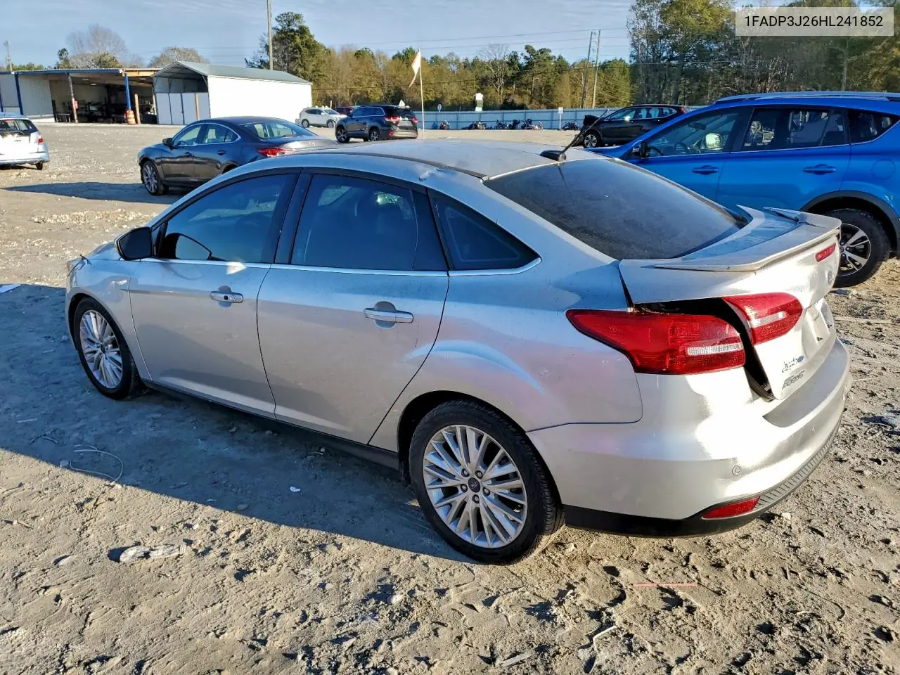 1FADP3J26HL241852 2017 Ford Focus Titanium