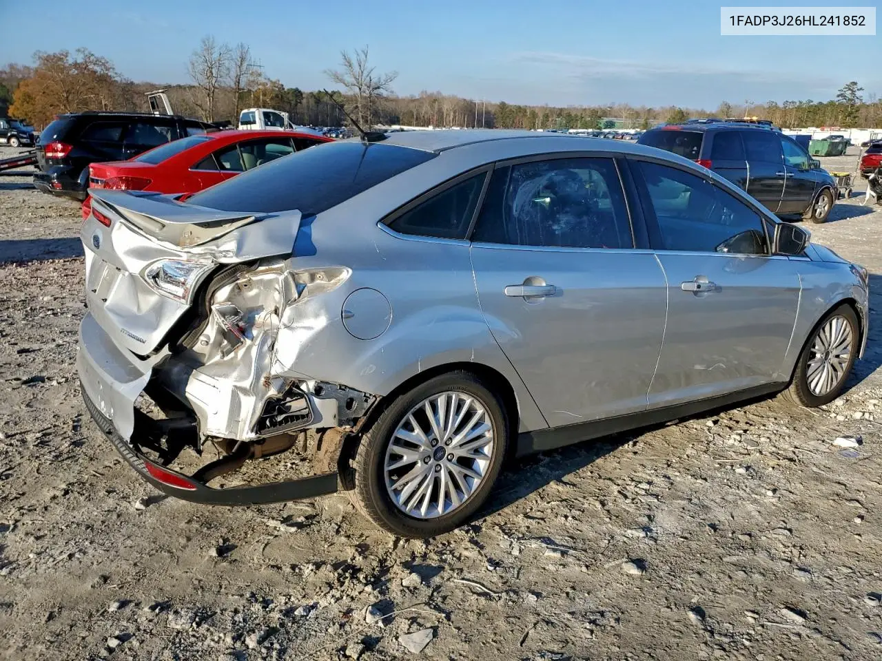 1FADP3J26HL241852 2017 Ford Focus Titanium