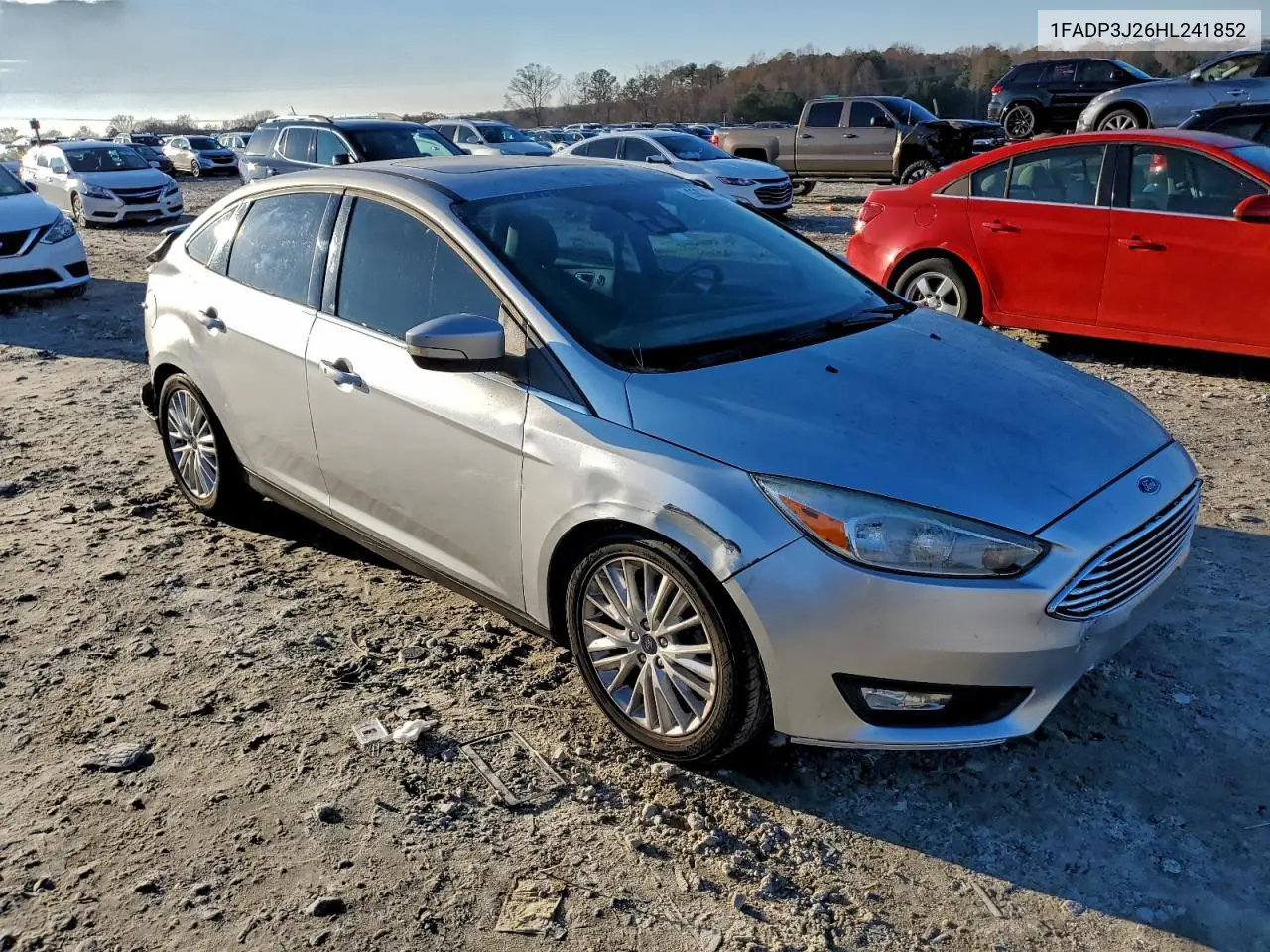 1FADP3J26HL241852 2017 Ford Focus Titanium