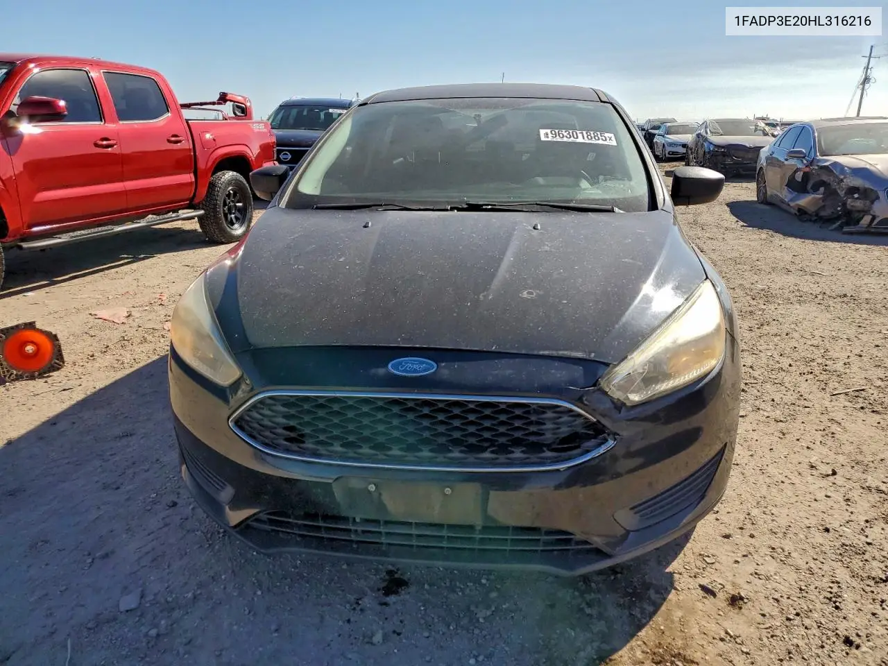1FADP3E20HL316216 2017 Ford Focus S