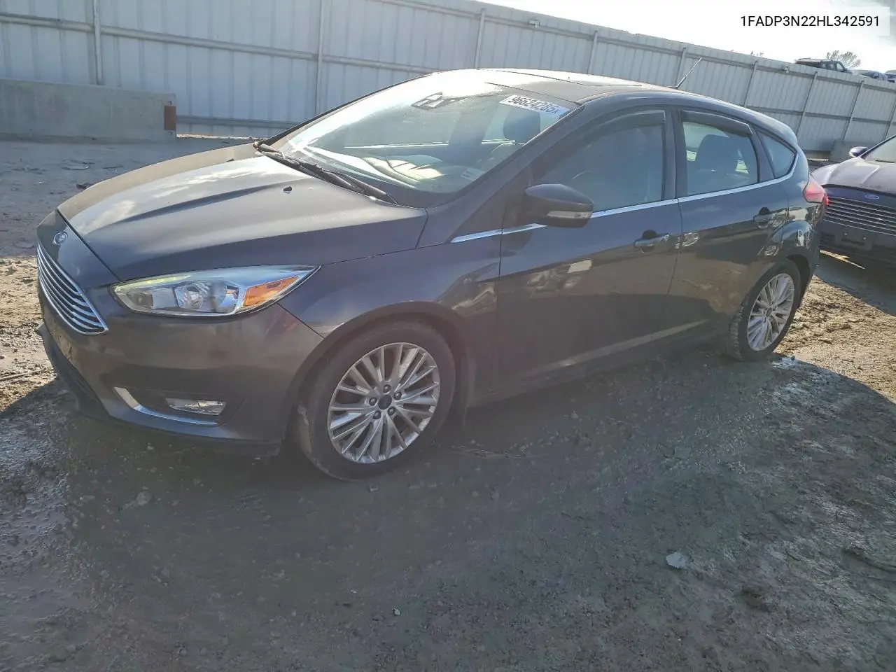 1FADP3N22HL342591 2017 Ford Focus Titanium