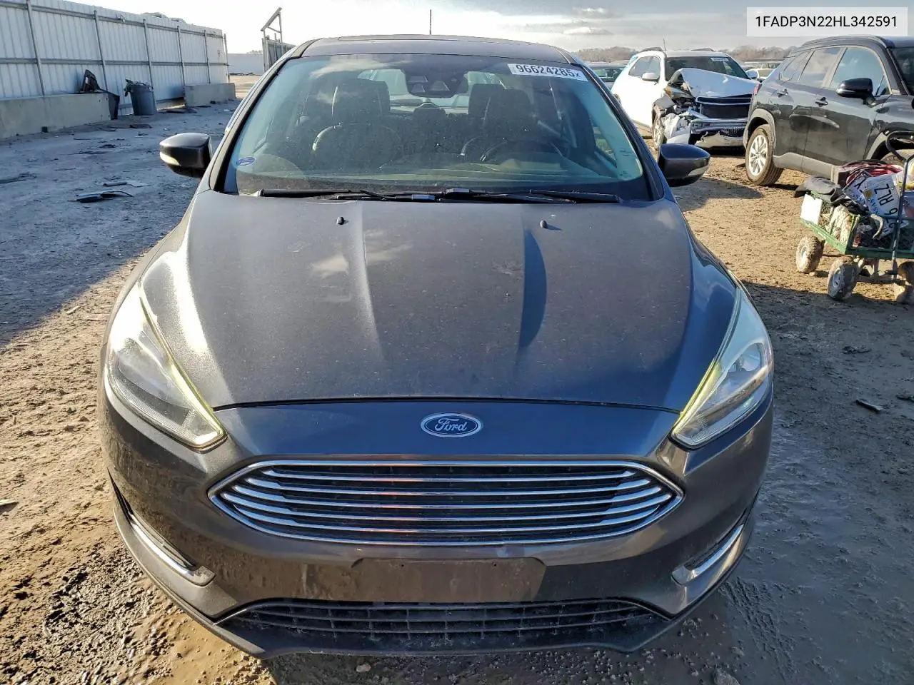 1FADP3N22HL342591 2017 Ford Focus Titanium