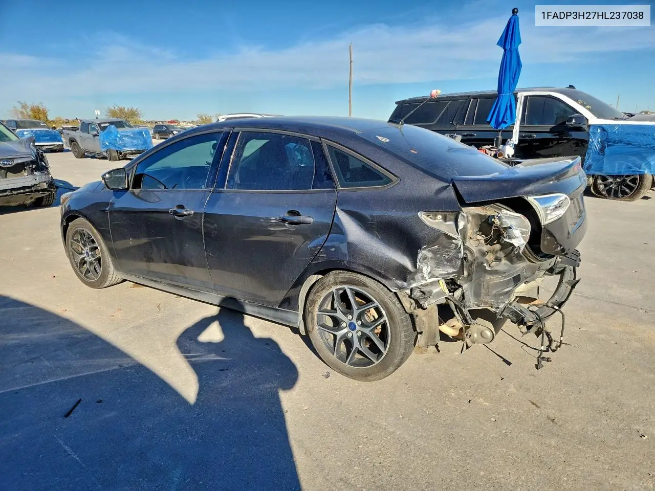 1FADP3H27HL237038 2017 Ford Focus Sel