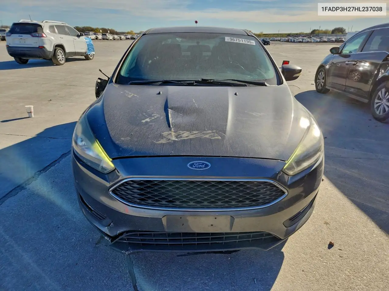 1FADP3H27HL237038 2017 Ford Focus Sel