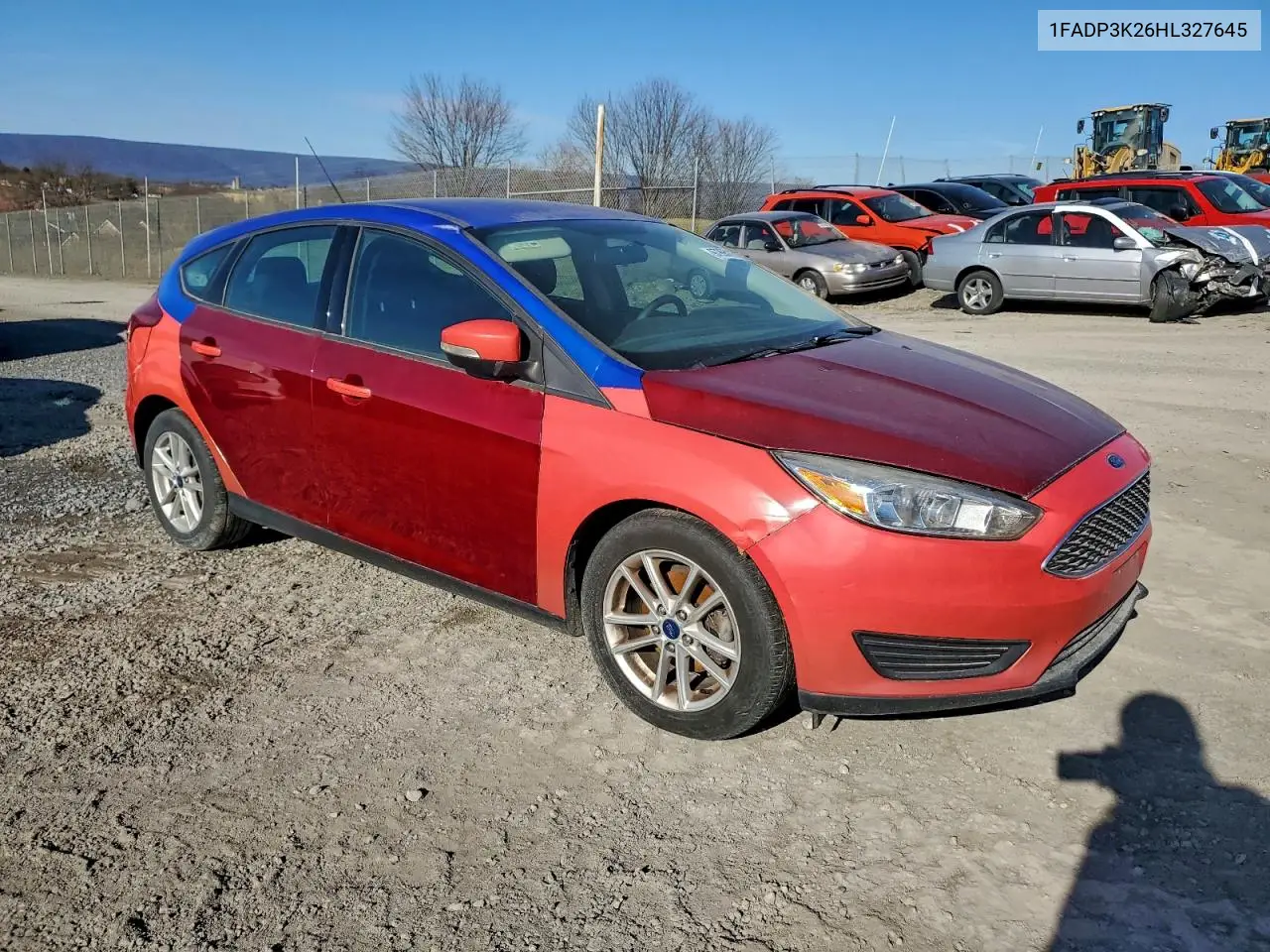 1FADP3K26HL327645 2017 Ford Focus Se