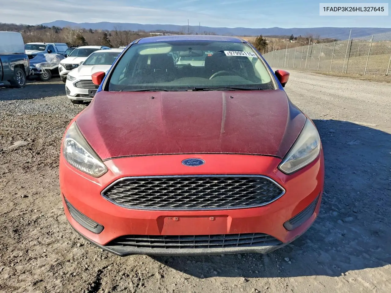 1FADP3K26HL327645 2017 Ford Focus Se
