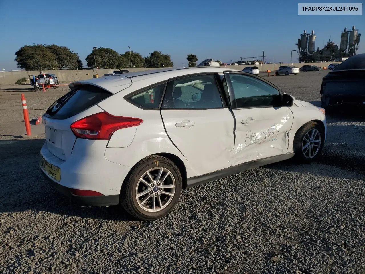 1FADP3K2XJL241096 2018 Ford Focus Se