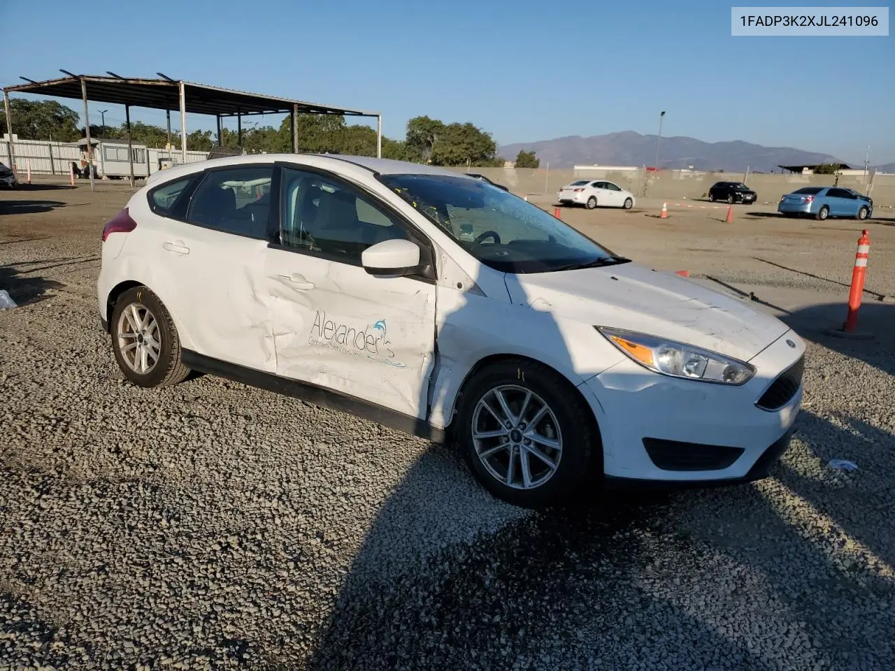 1FADP3K2XJL241096 2018 Ford Focus Se