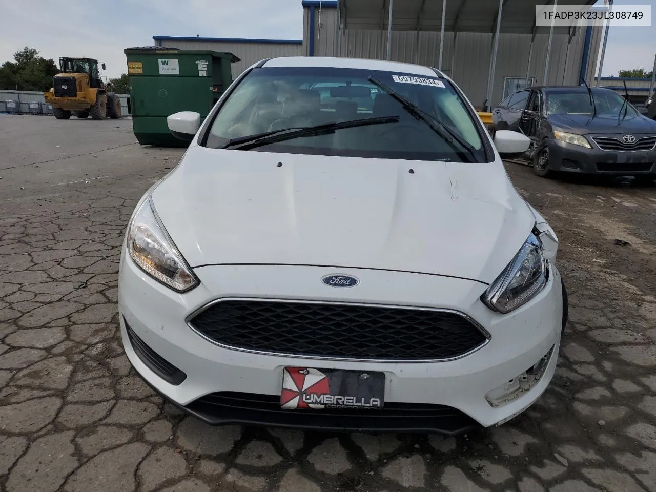 1FADP3K23JL308749 2018 Ford Focus Se