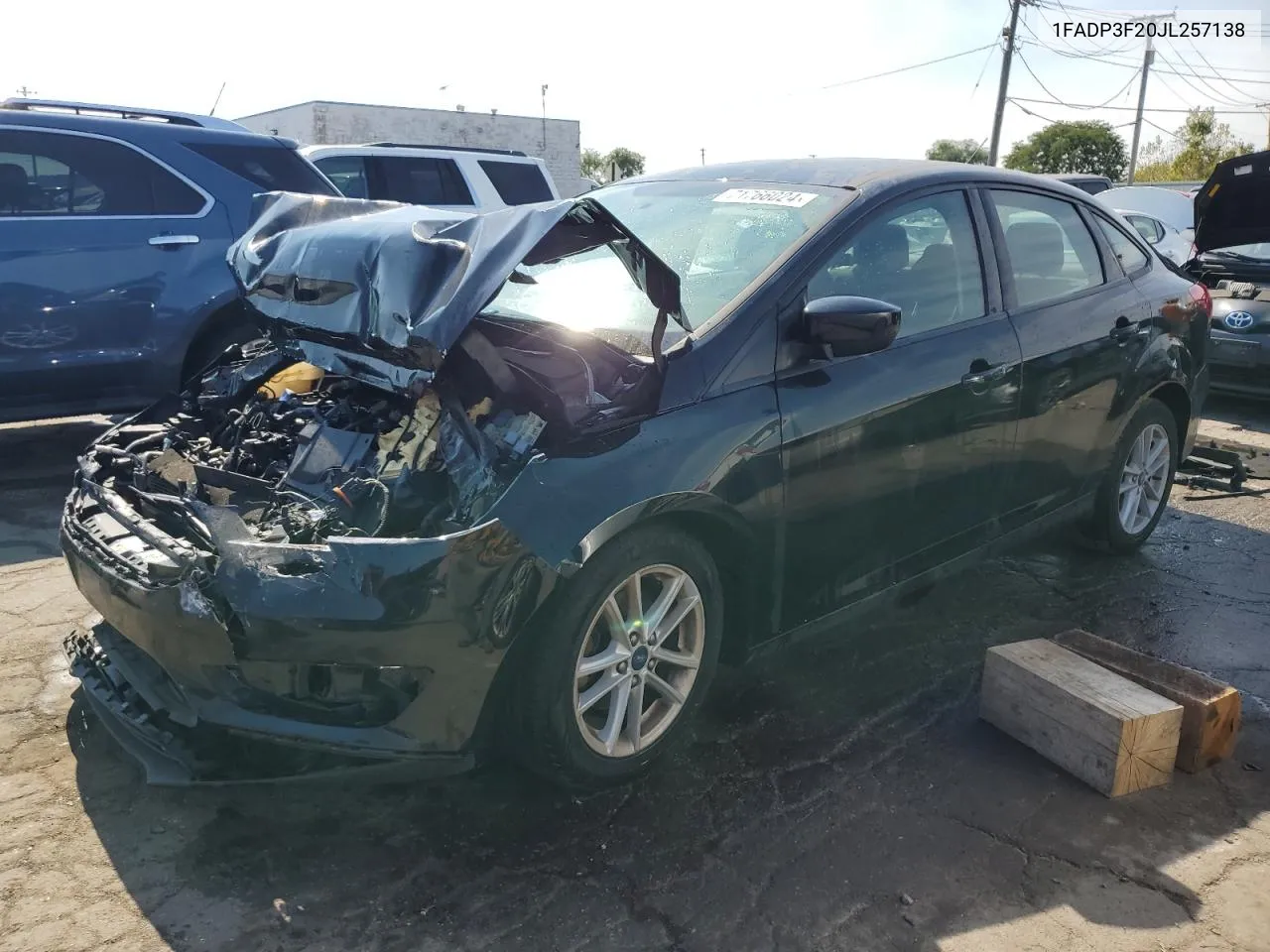 1FADP3F20JL257138 2018 Ford Focus Se