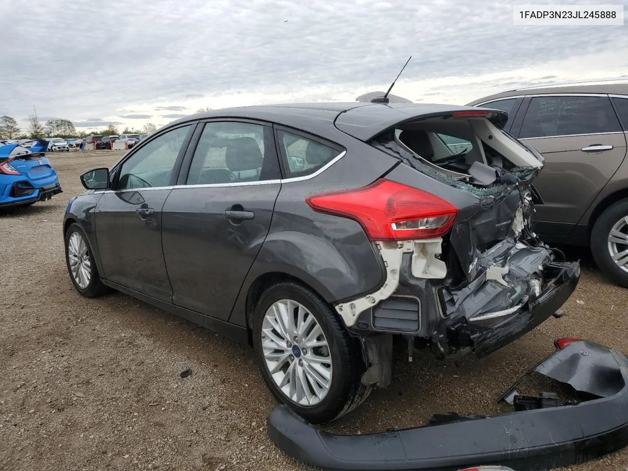 1FADP3N23JL245888 2018 Ford Focus Titanium