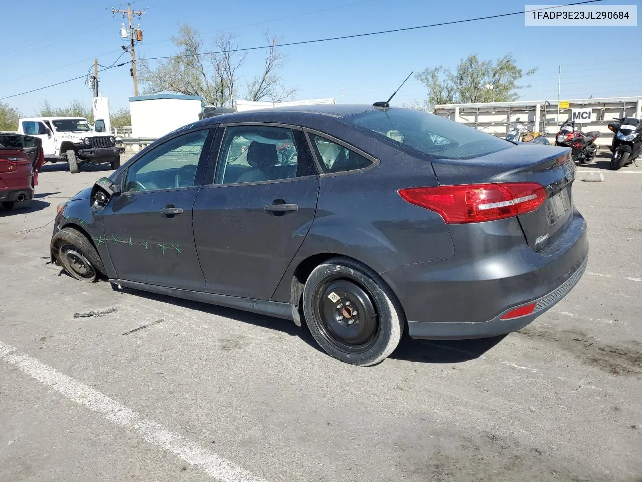 1FADP3E23JL290684 2018 Ford Focus S