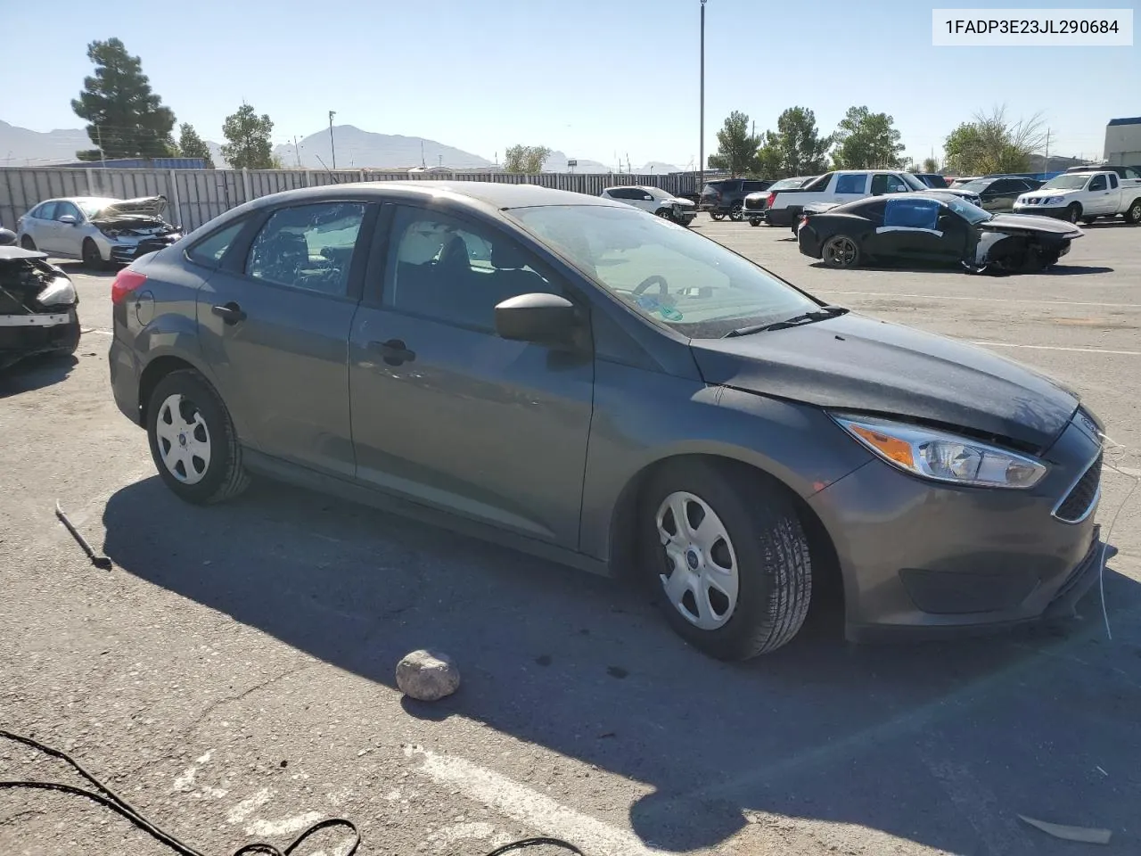 1FADP3E23JL290684 2018 Ford Focus S