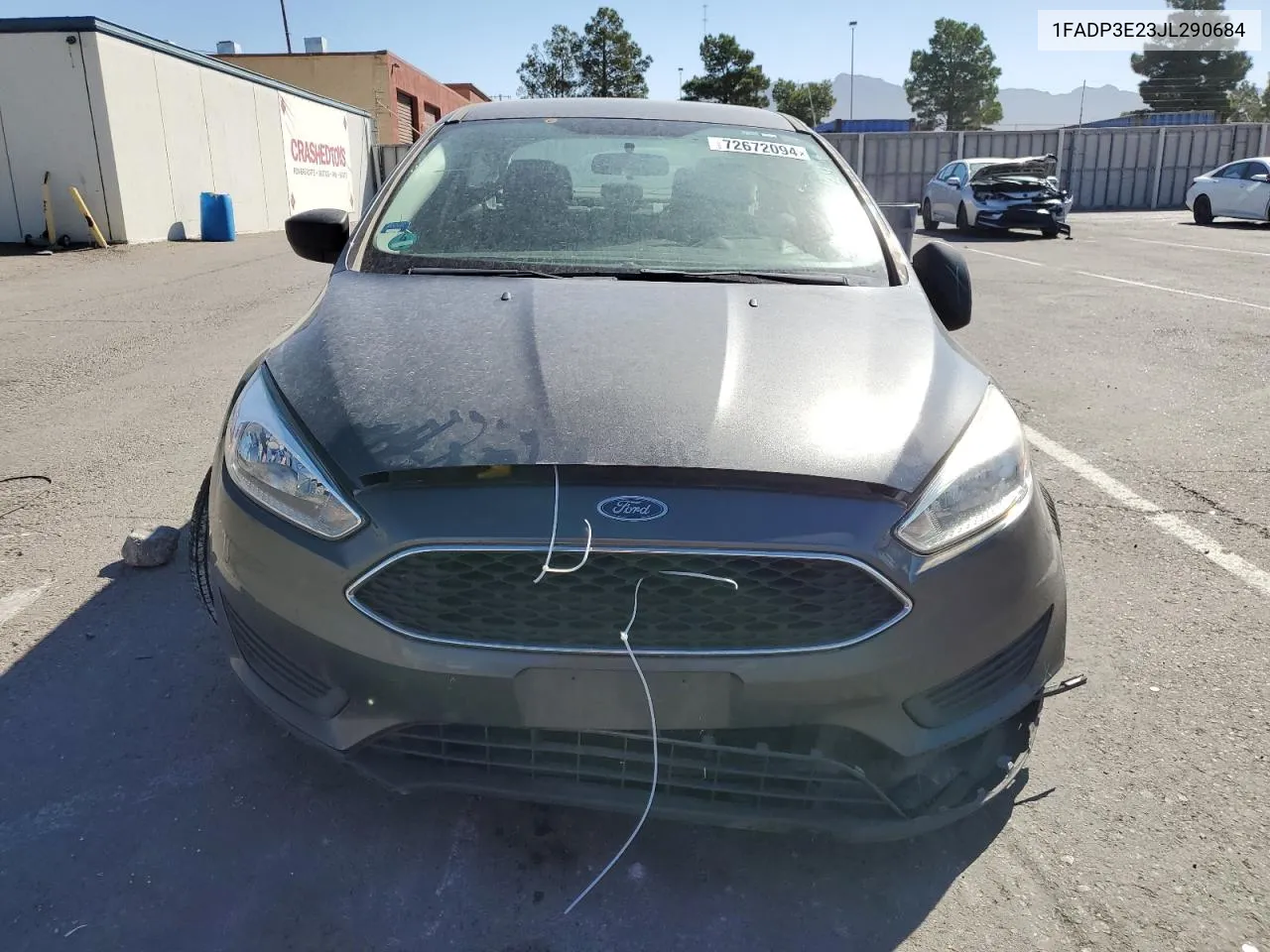 1FADP3E23JL290684 2018 Ford Focus S