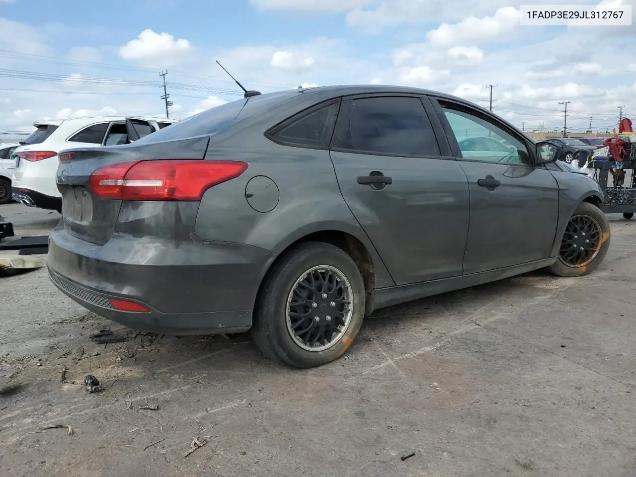 1FADP3E29JL312767 2018 Ford Focus S