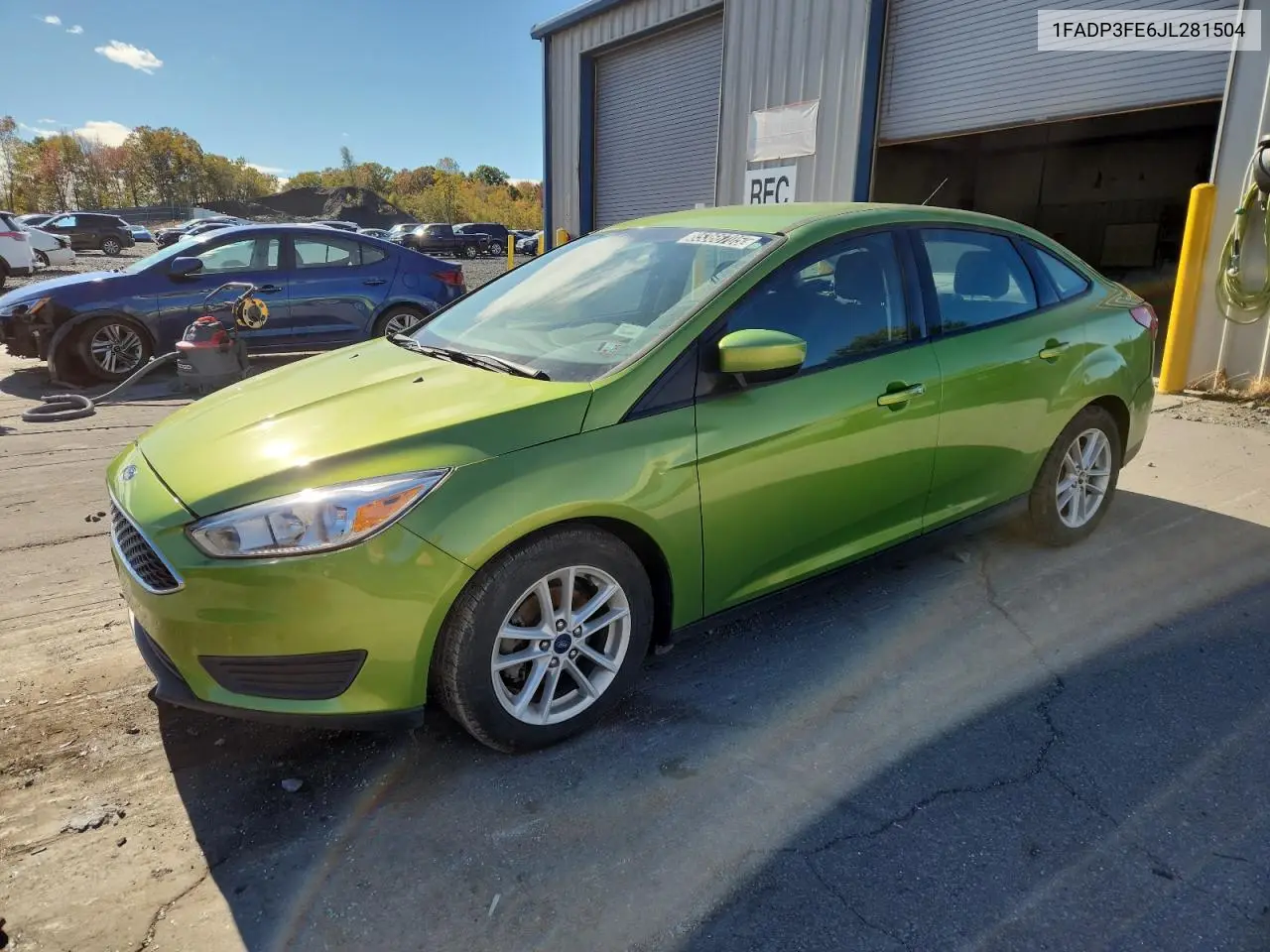1FADP3FE6JL281504 2018 Ford Focus Se