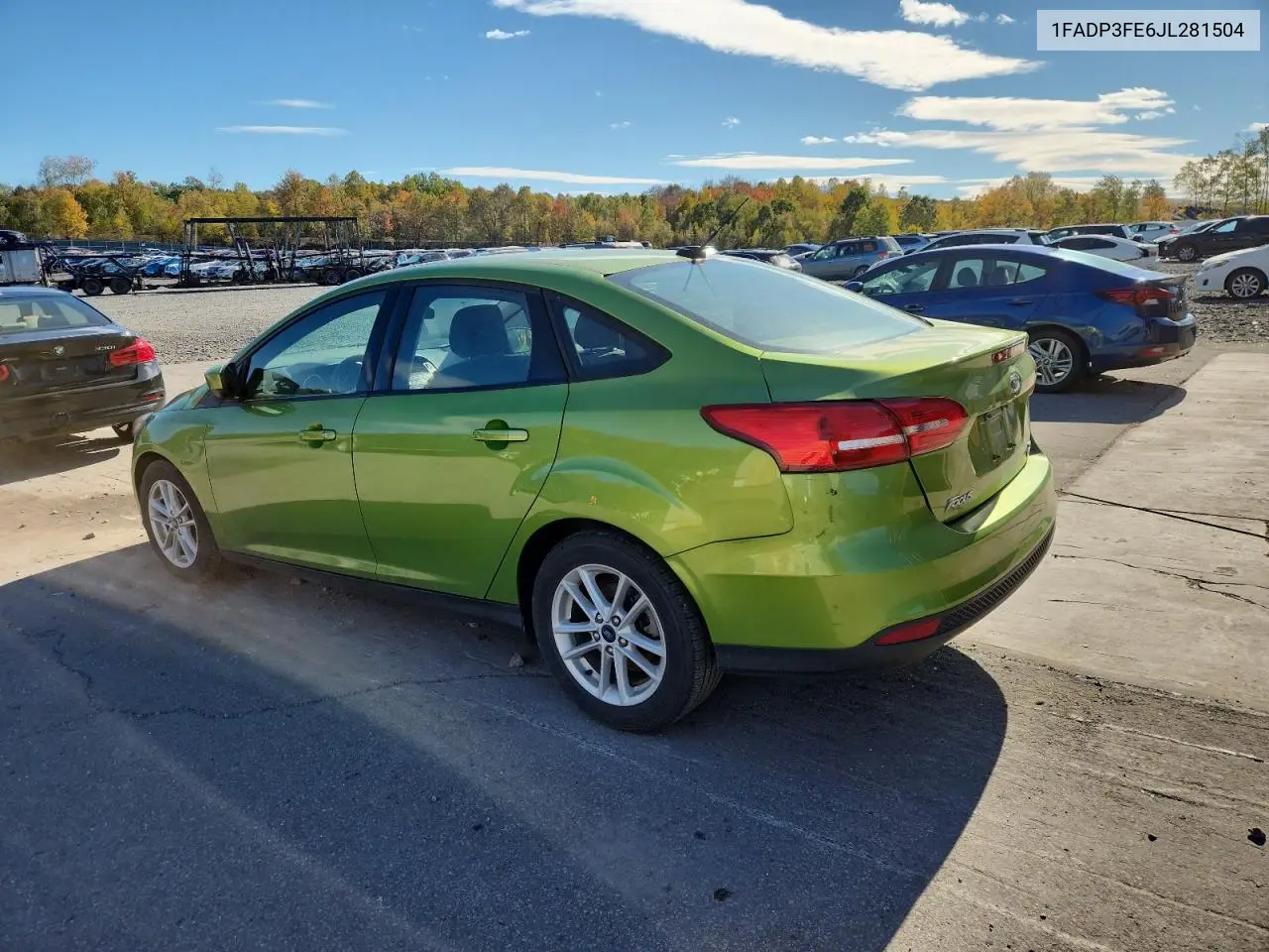 1FADP3FE6JL281504 2018 Ford Focus Se
