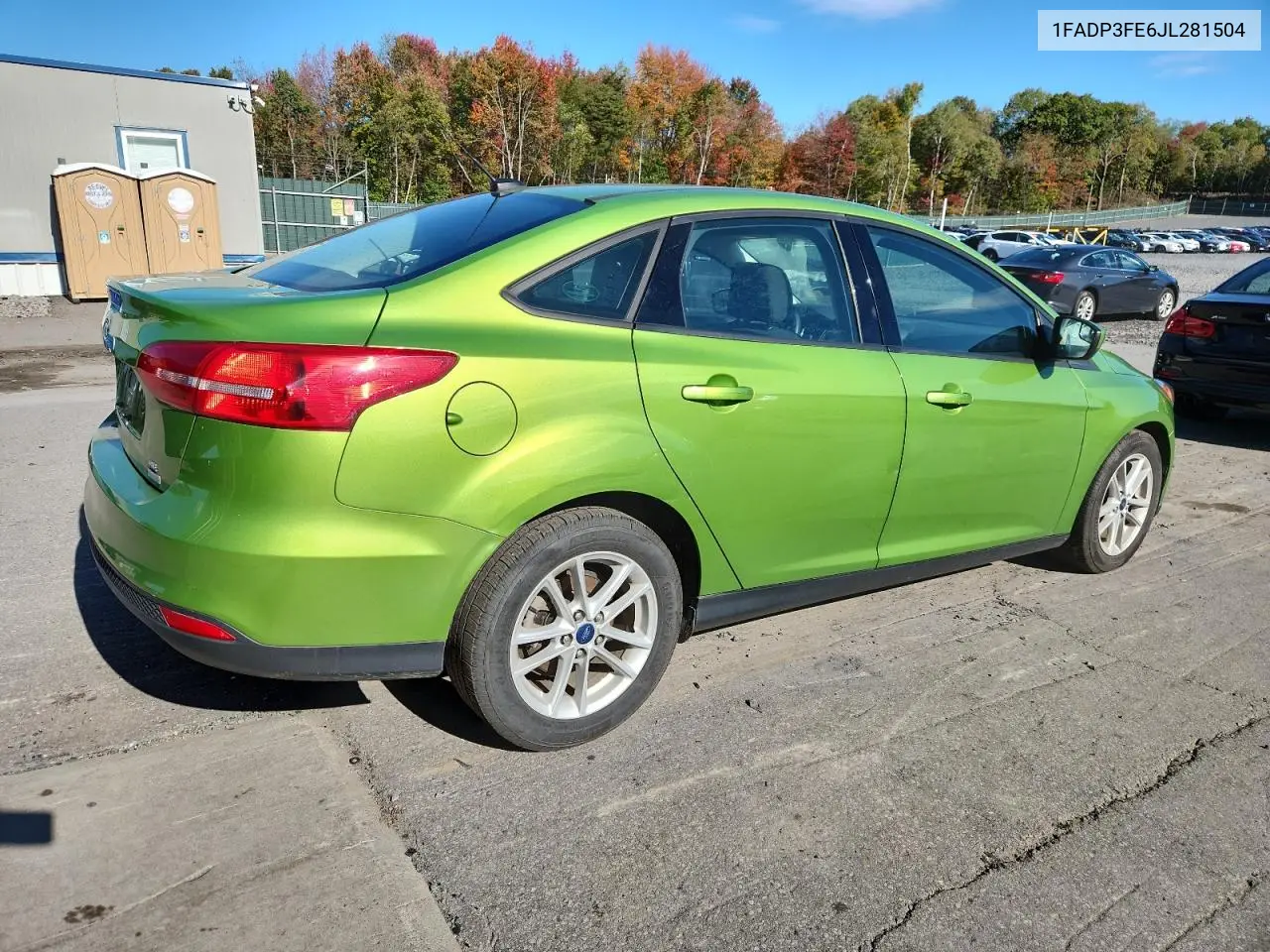1FADP3FE6JL281504 2018 Ford Focus Se