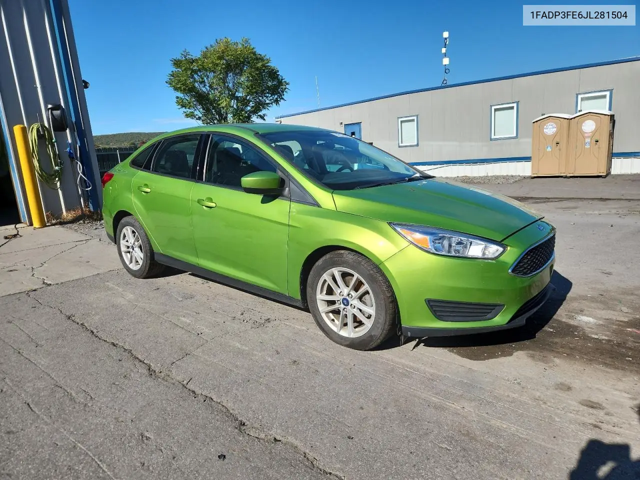 1FADP3FE6JL281504 2018 Ford Focus Se