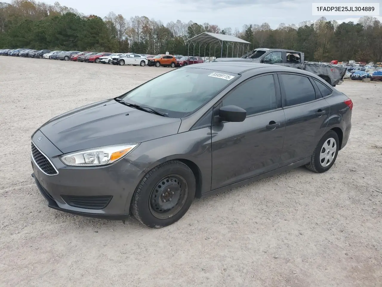 1FADP3E25JL304889 2018 Ford Focus S