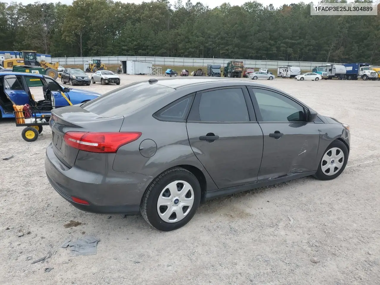 1FADP3E25JL304889 2018 Ford Focus S