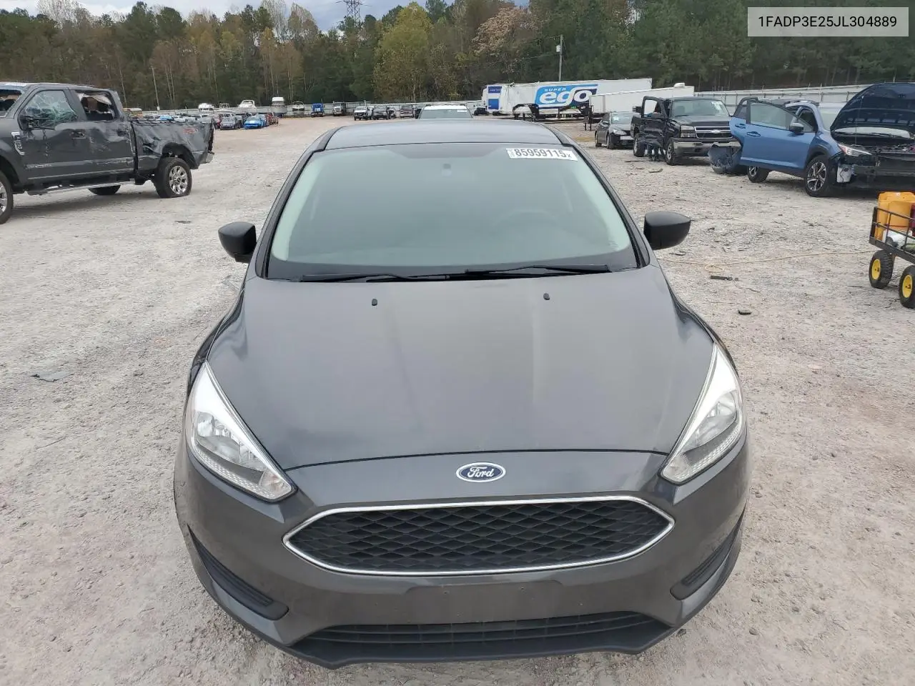 1FADP3E25JL304889 2018 Ford Focus S