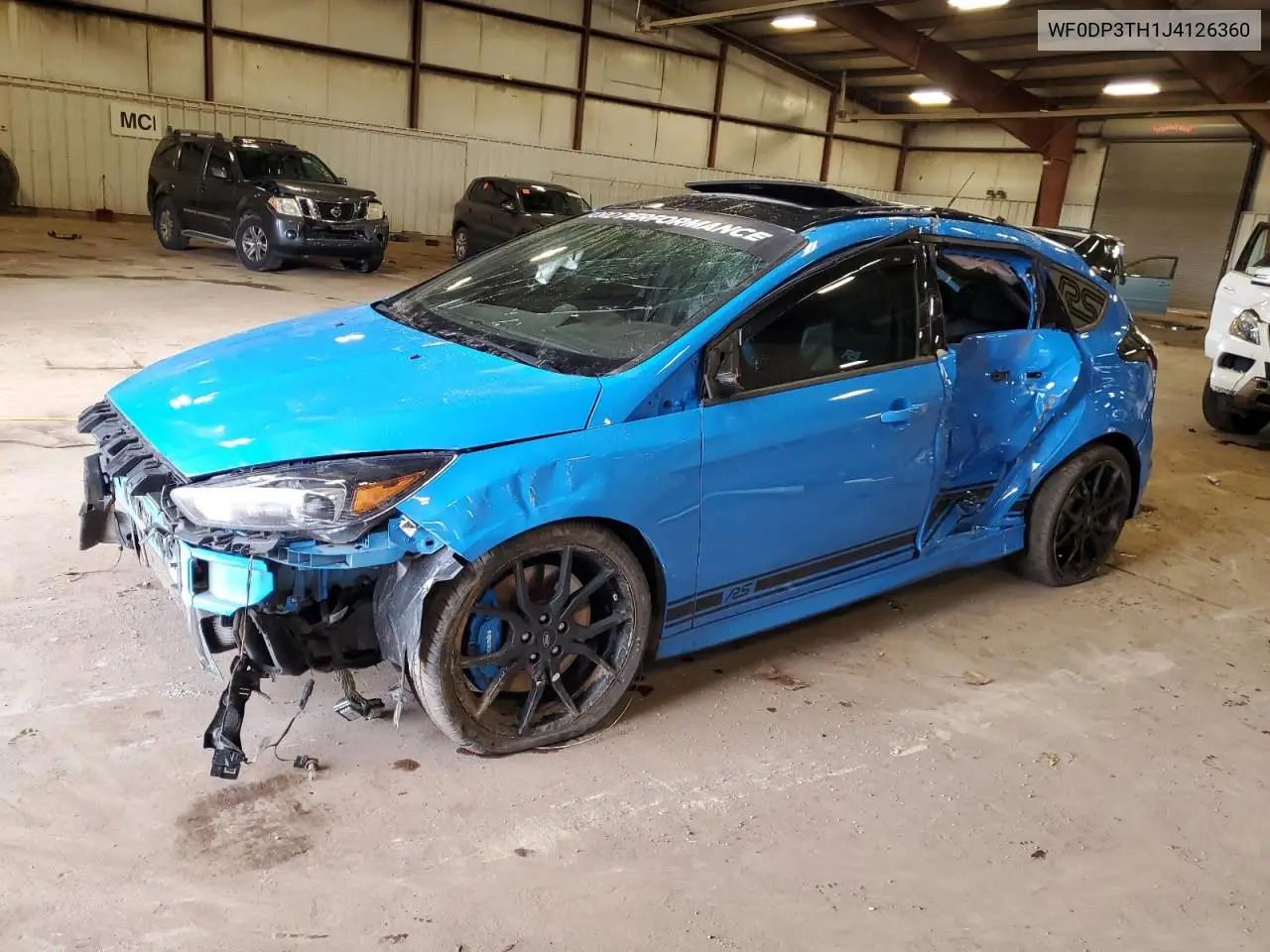WF0DP3TH1J4126360 2018 Ford Focus Rs