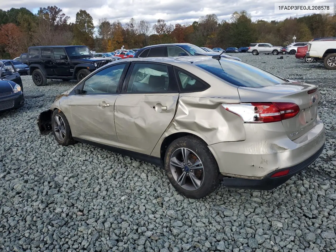 1FADP3FE0JL208578 2018 Ford Focus Se