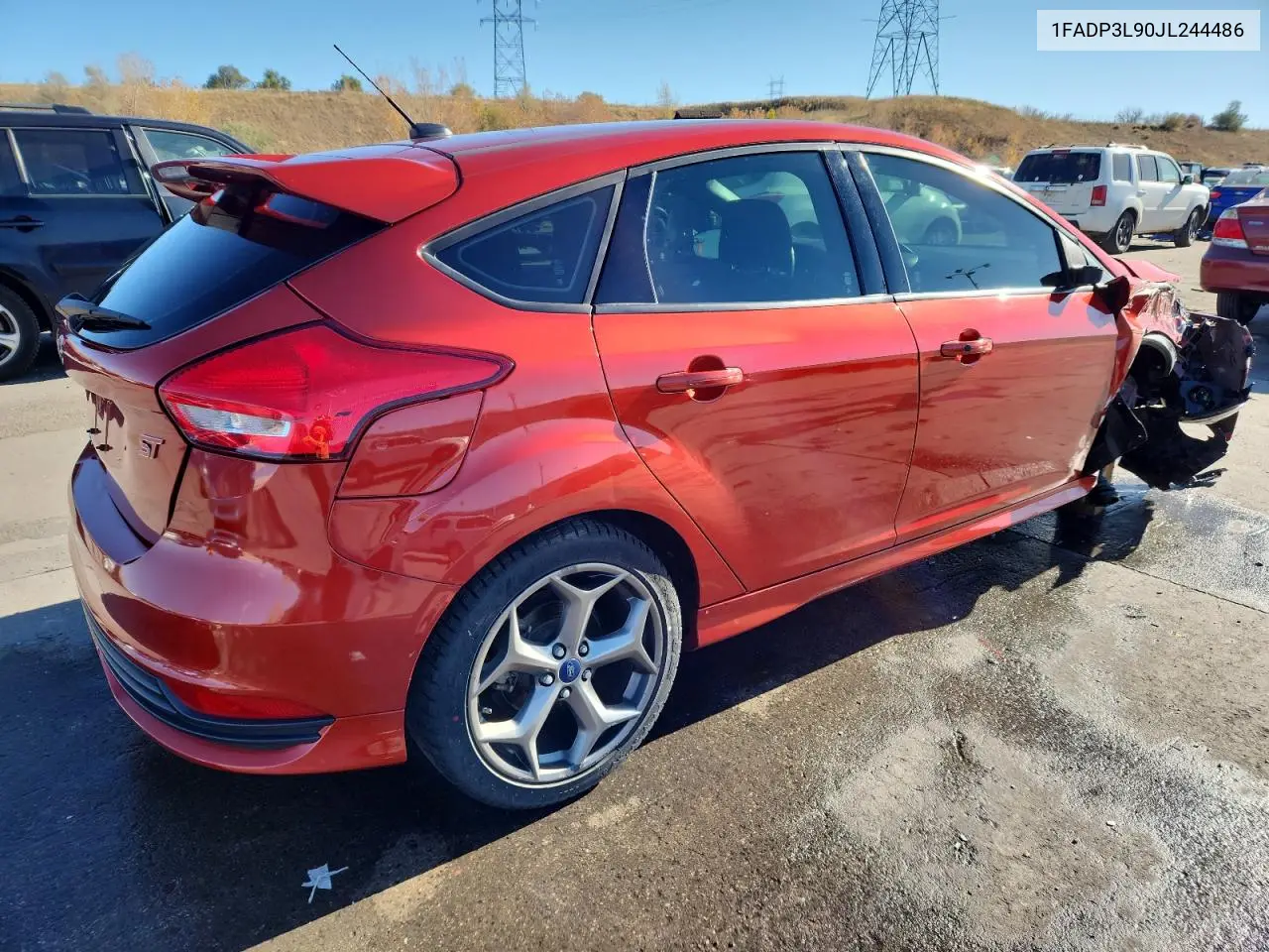 1FADP3L90JL244486 2018 Ford Focus St