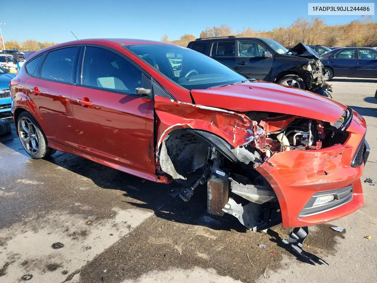 1FADP3L90JL244486 2018 Ford Focus St