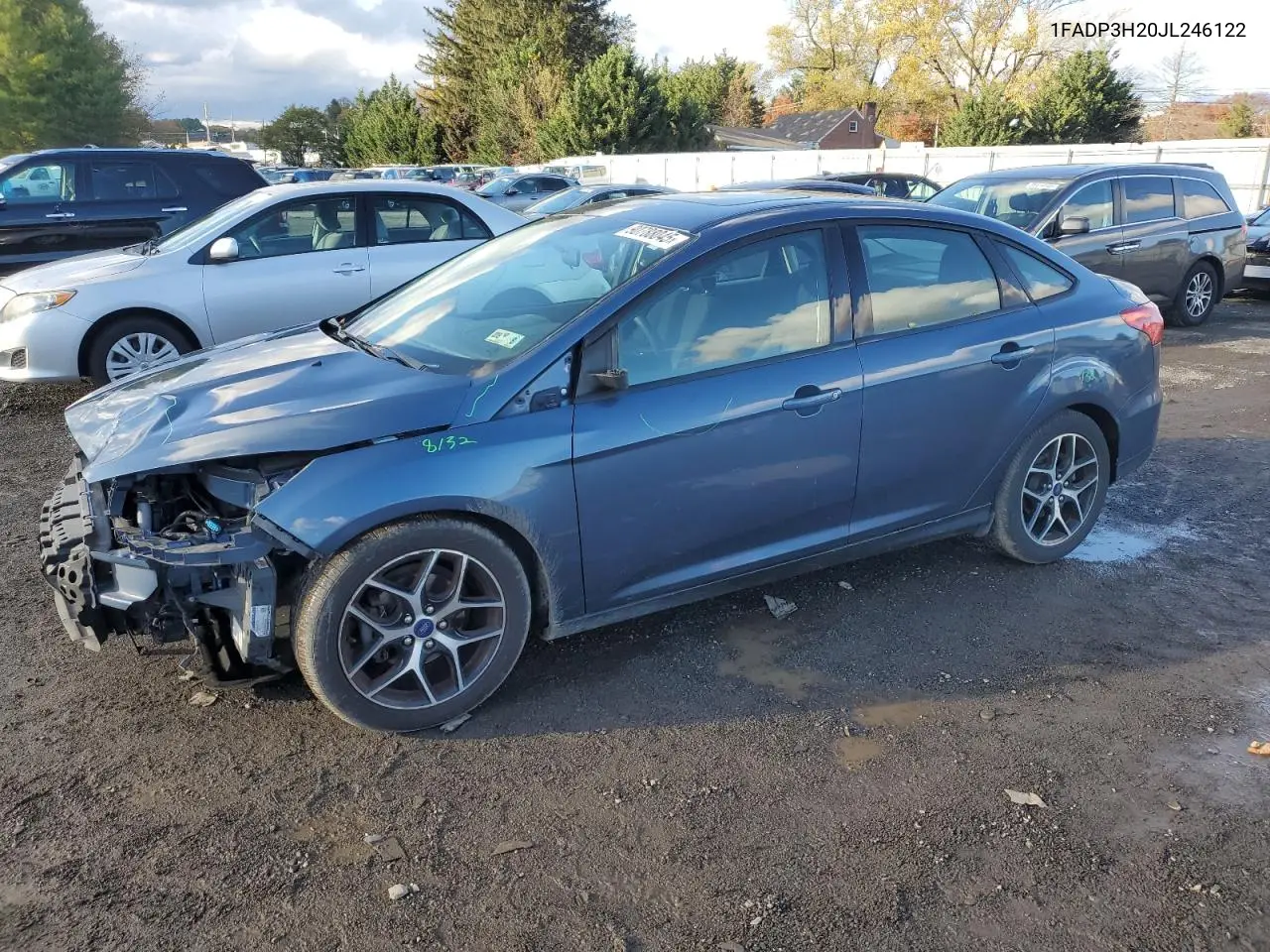 1FADP3H20JL246122 2018 Ford Focus Sel