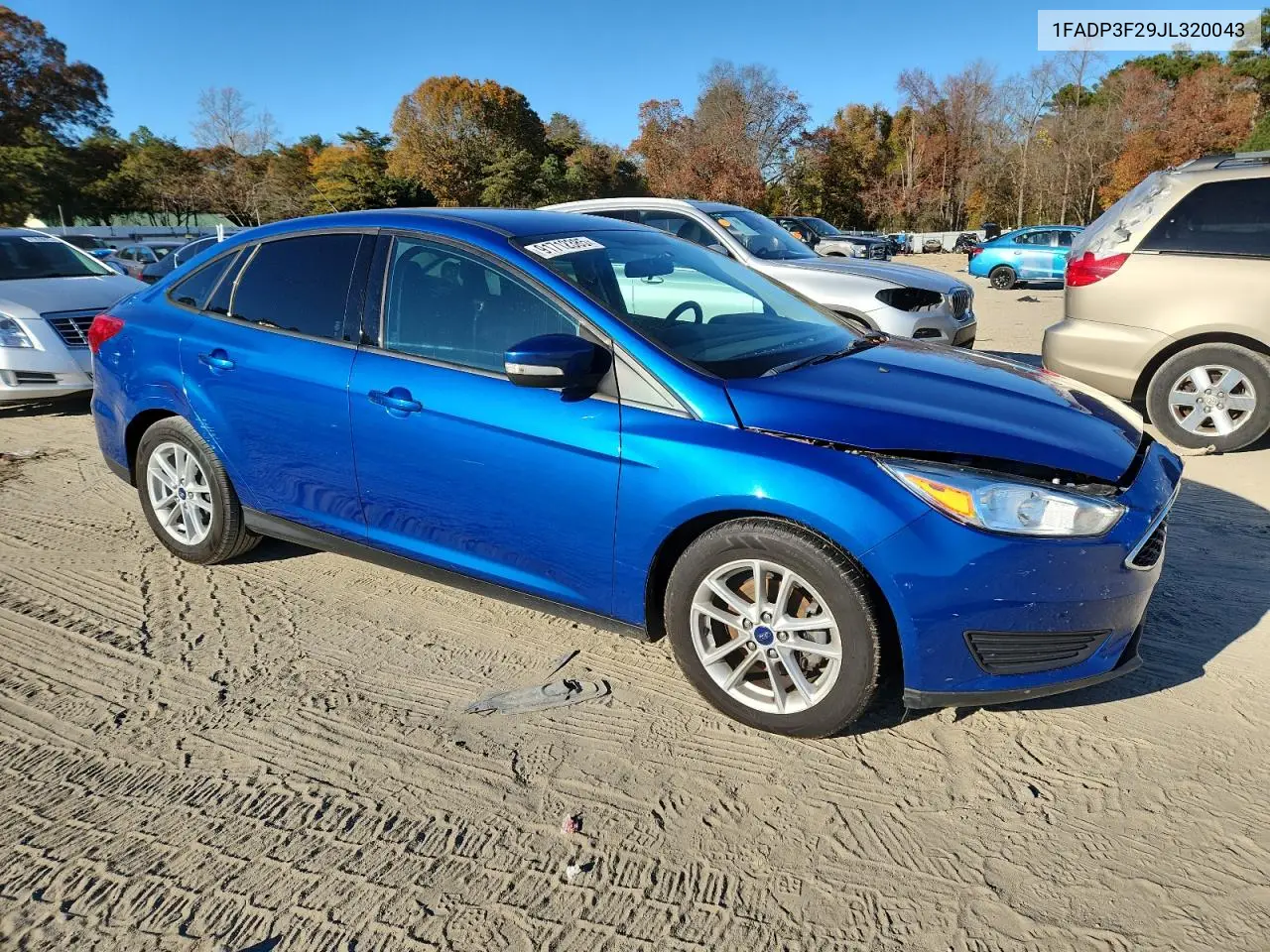 1FADP3F29JL320043 2018 Ford Focus Se