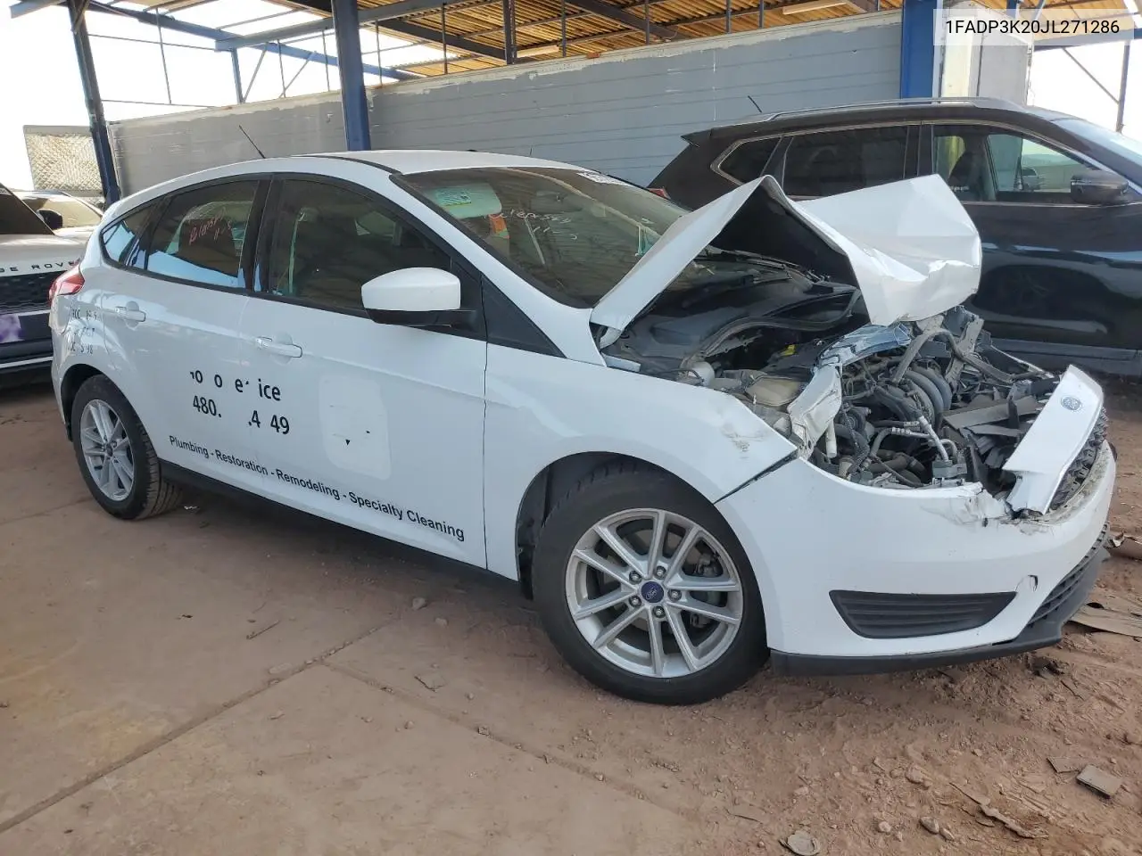 1FADP3K20JL271286 2018 Ford Focus Se