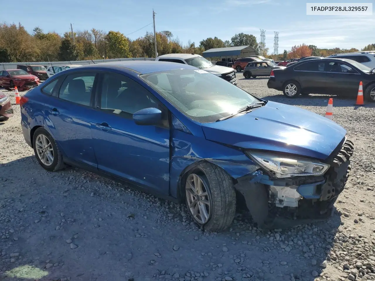 1FADP3F28JL329557 2018 Ford Focus Se