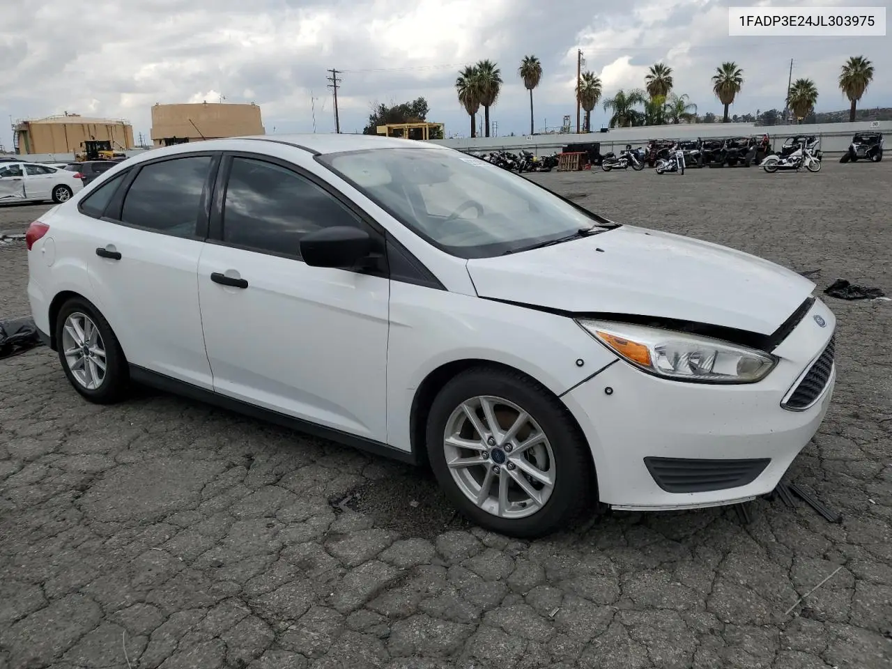 1FADP3E24JL303975 2018 Ford Focus S