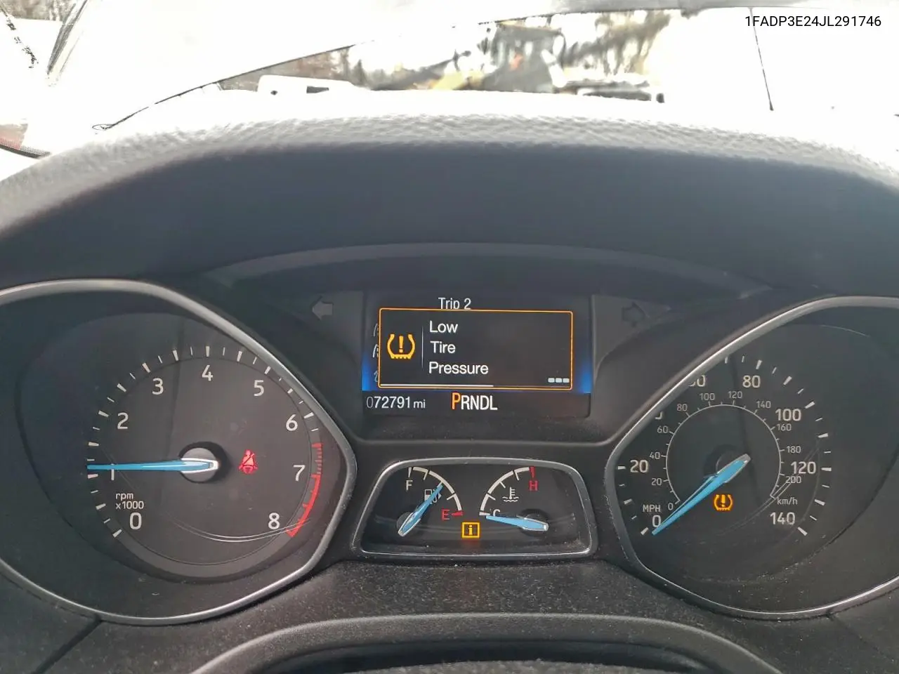 1FADP3E24JL291746 2018 Ford Focus S