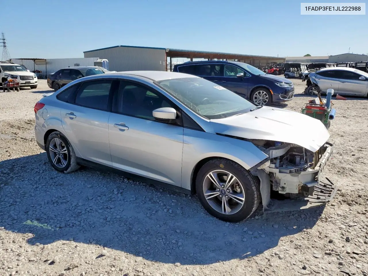 1FADP3FE1JL222988 2018 Ford Focus Se