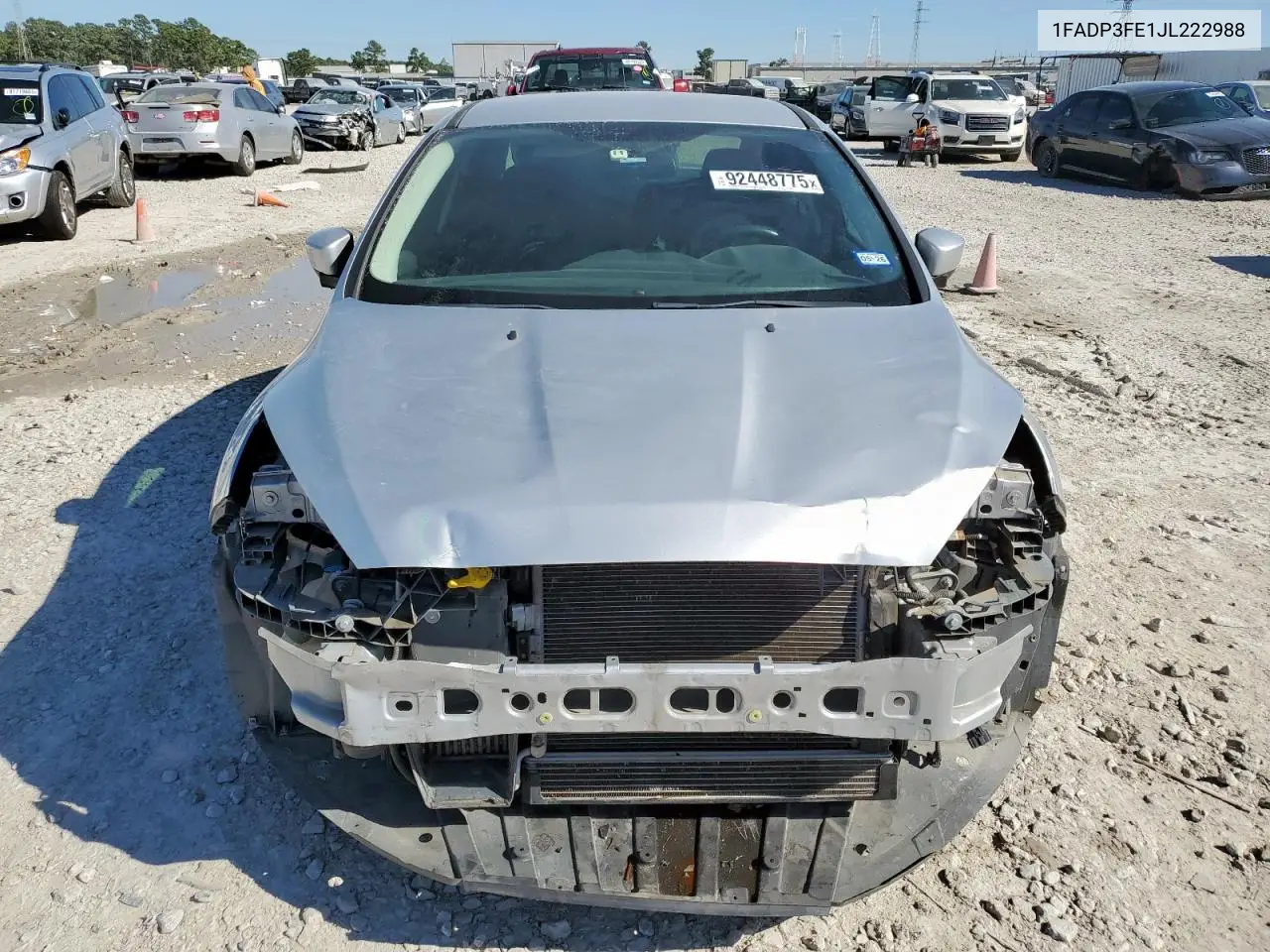 1FADP3FE1JL222988 2018 Ford Focus Se
