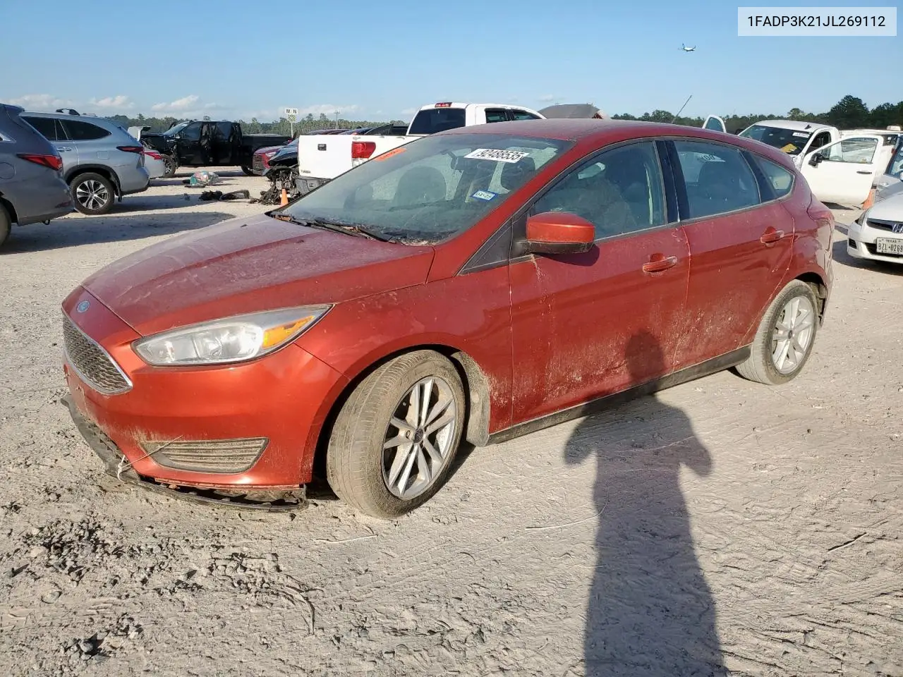 1FADP3K21JL269112 2018 Ford Focus Se