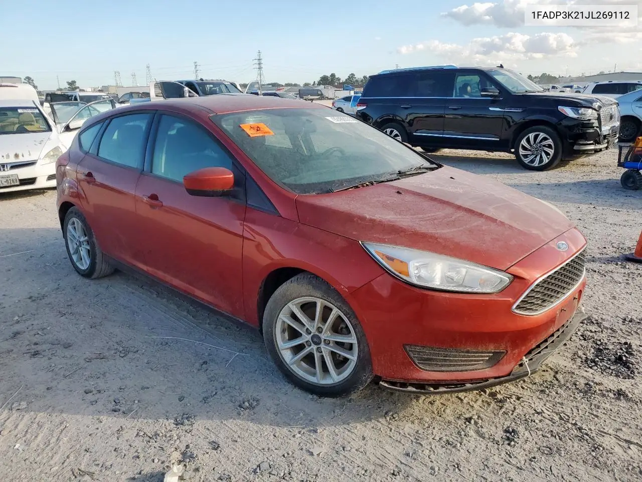1FADP3K21JL269112 2018 Ford Focus Se