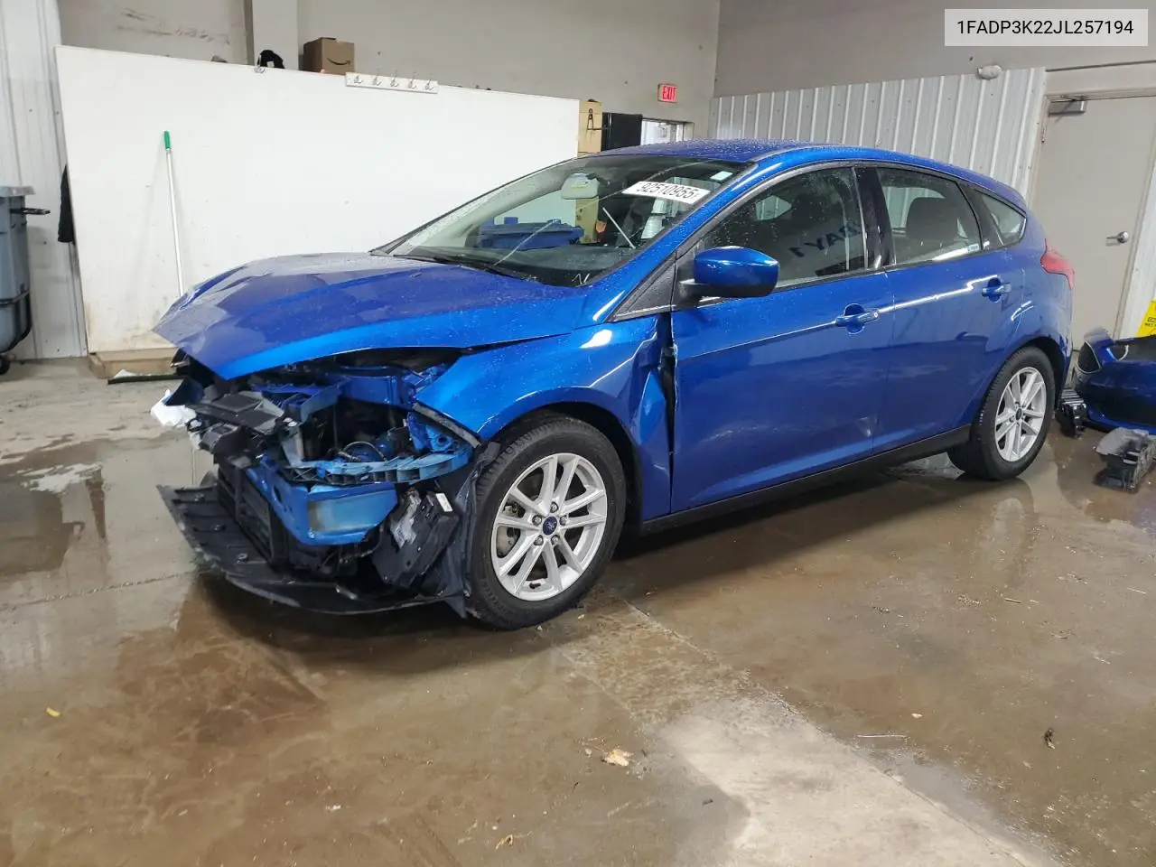 1FADP3K22JL257194 2018 Ford Focus Se