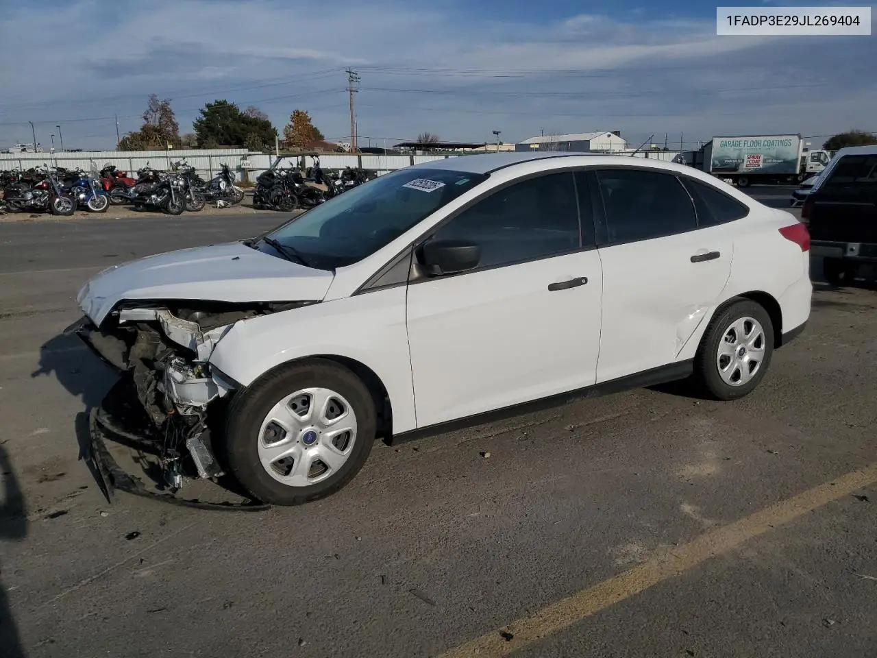 1FADP3E29JL269404 2018 Ford Focus S