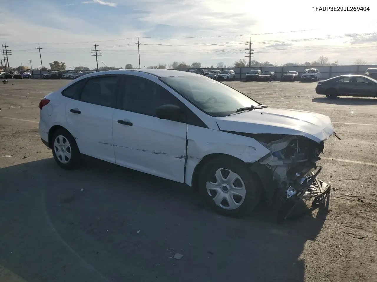 1FADP3E29JL269404 2018 Ford Focus S