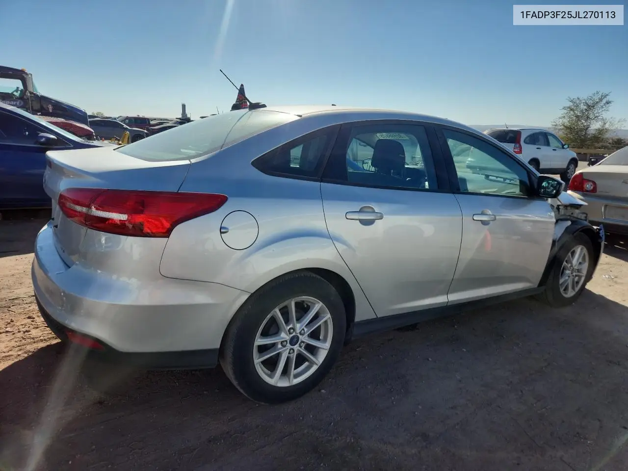 1FADP3F25JL270113 2018 Ford Focus Se