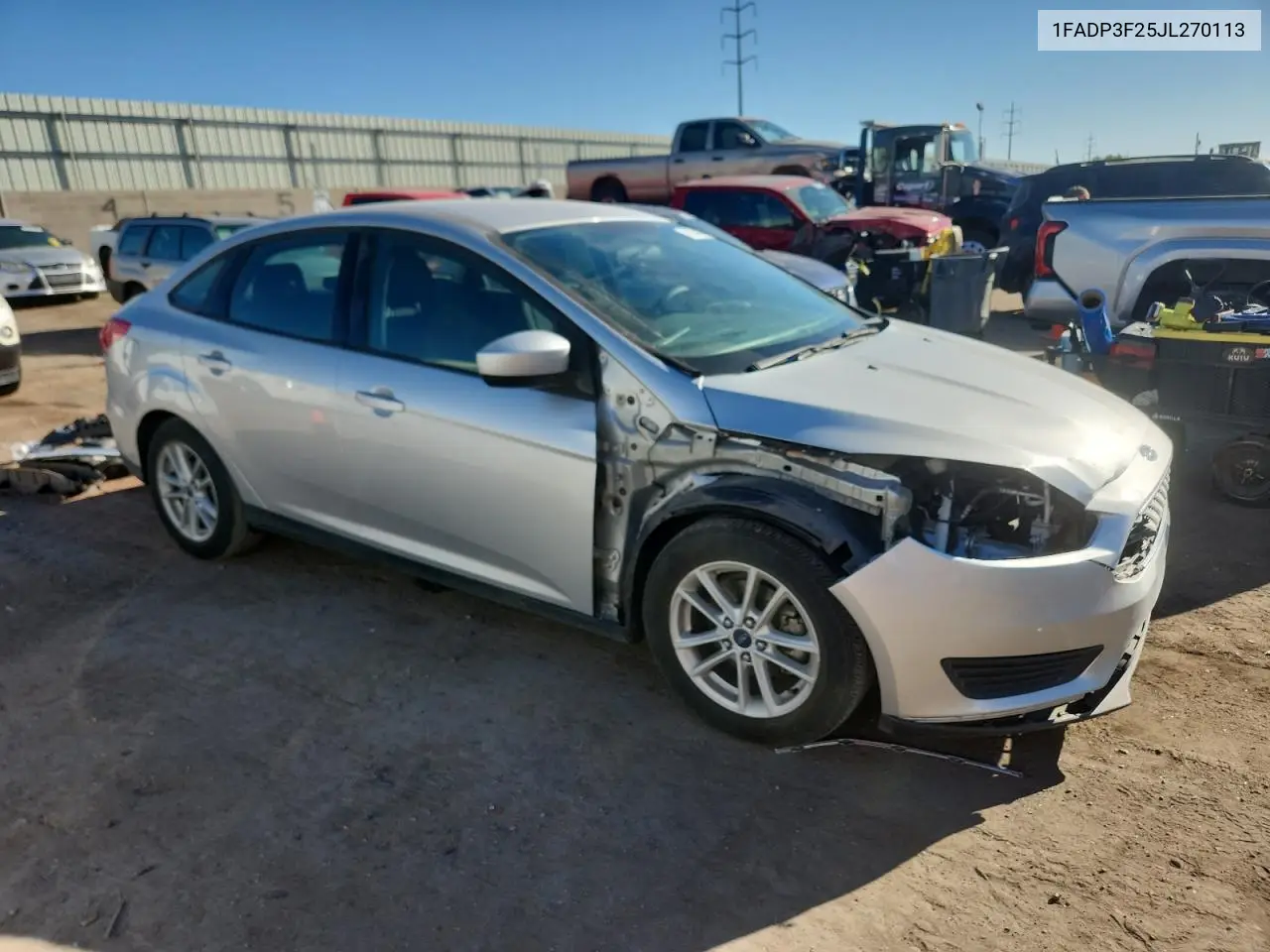 1FADP3F25JL270113 2018 Ford Focus Se