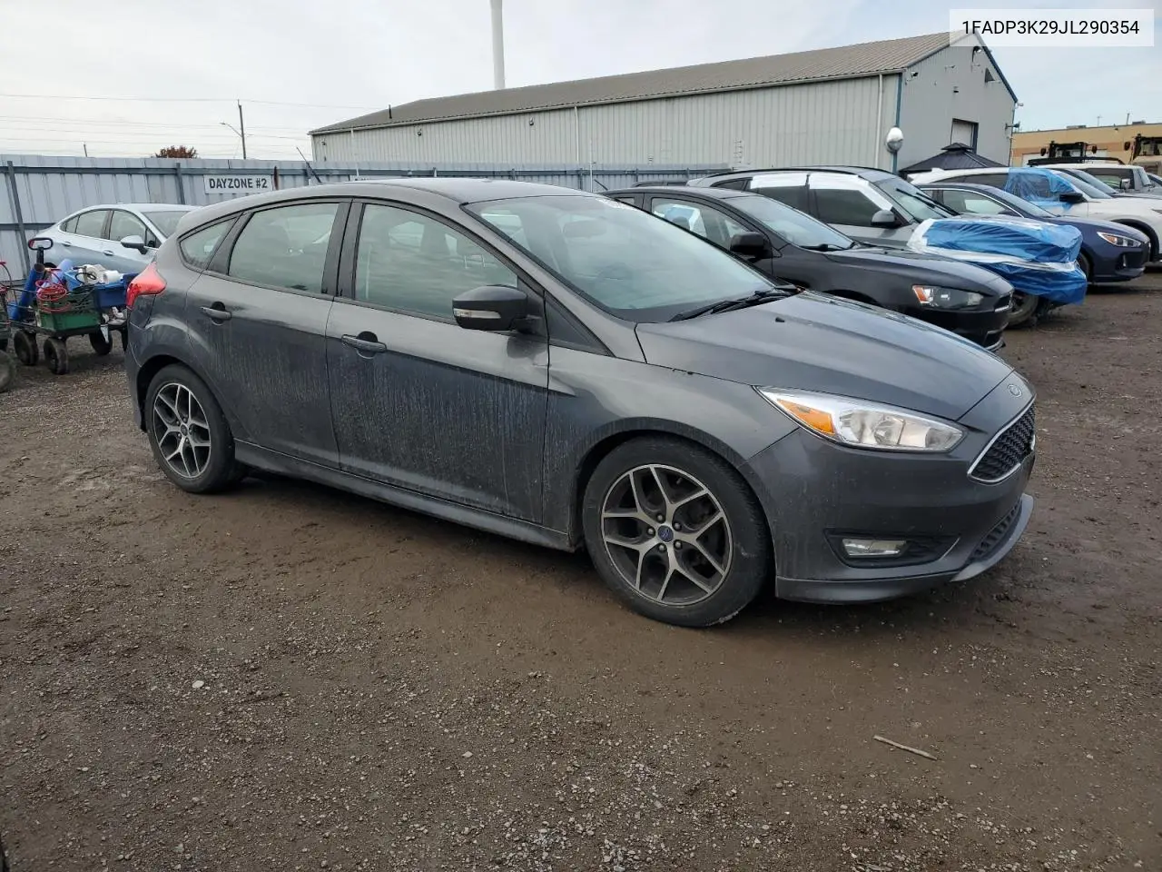1FADP3K29JL290354 2018 Ford Focus Se