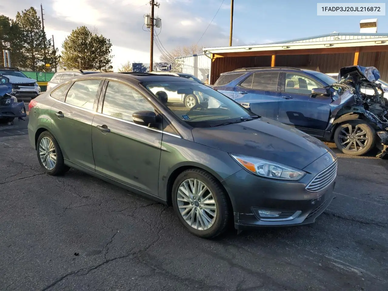 1FADP3J20JL216872 2018 Ford Focus Titanium
