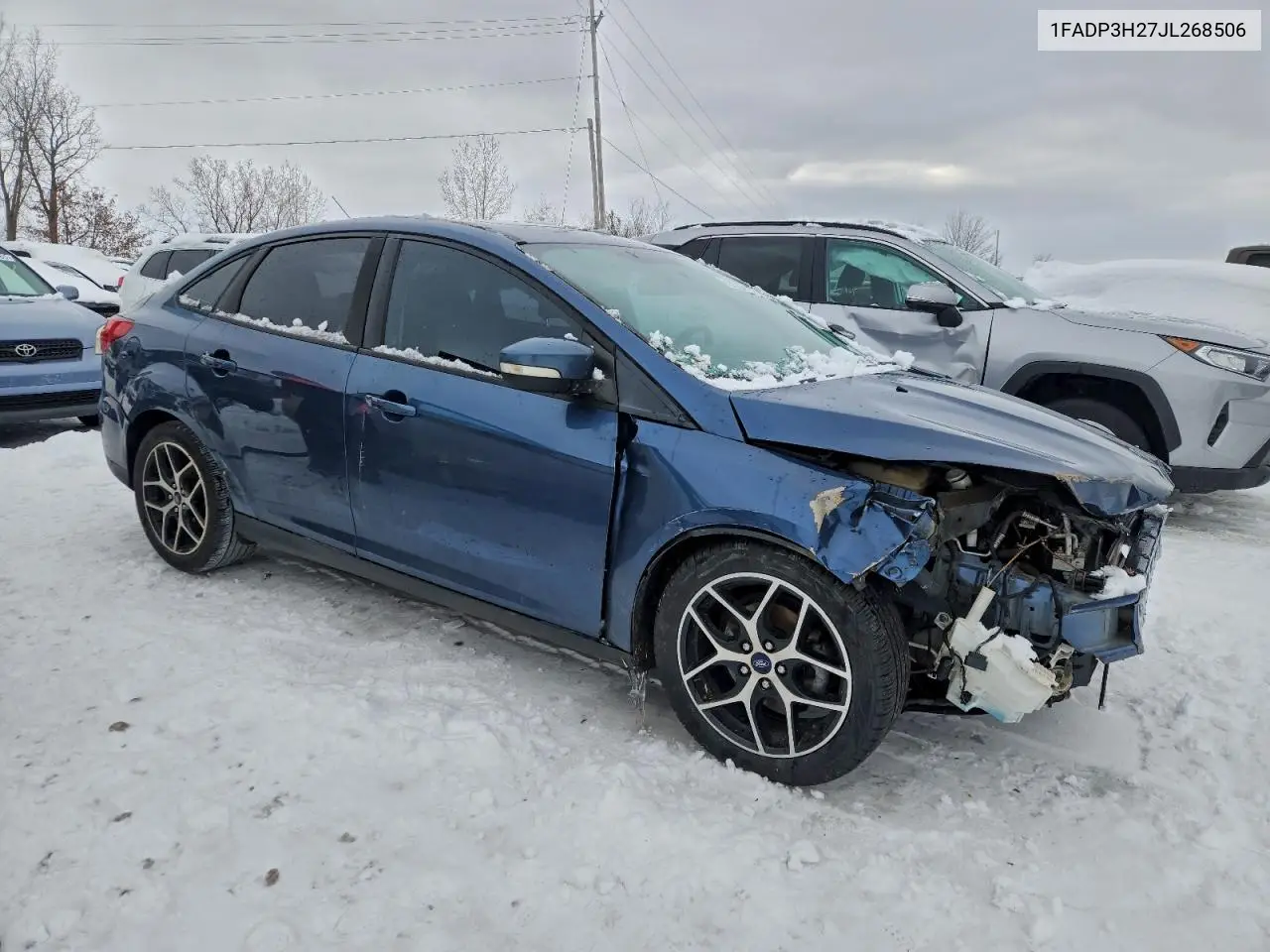 1FADP3H27JL268506 2018 Ford Focus Sel