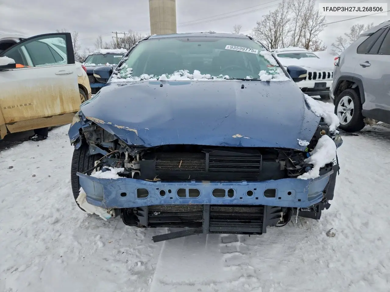 1FADP3H27JL268506 2018 Ford Focus Sel